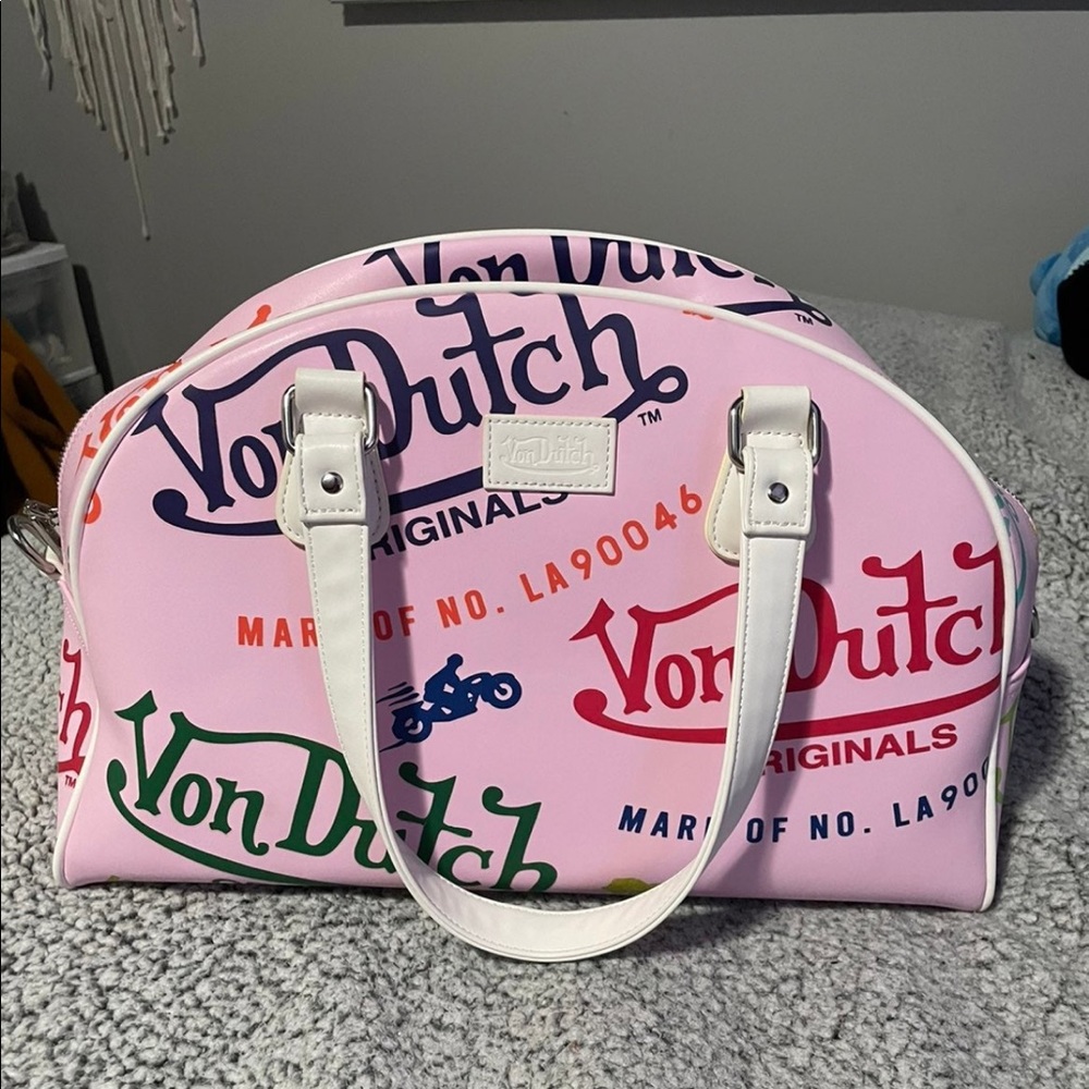 AUTHENTIC Von Dutch Duffle Bag